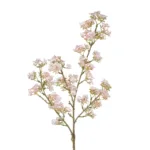 GloboStar® Artificial Garden PINK PEAR BLOSSOM BRANCH 21295 Τεχνητό Διακοσμητικό Κλαδί Αχλαδίας Ρόζ Y80cm - Image 2