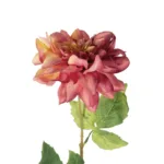 GloboStar® Artificial Garden PINK DHALIA BRANCH 21334 Τεχνητό Διακοσμητικό Ροζ Κλαδί Ντάλια Y60cm - Image 2