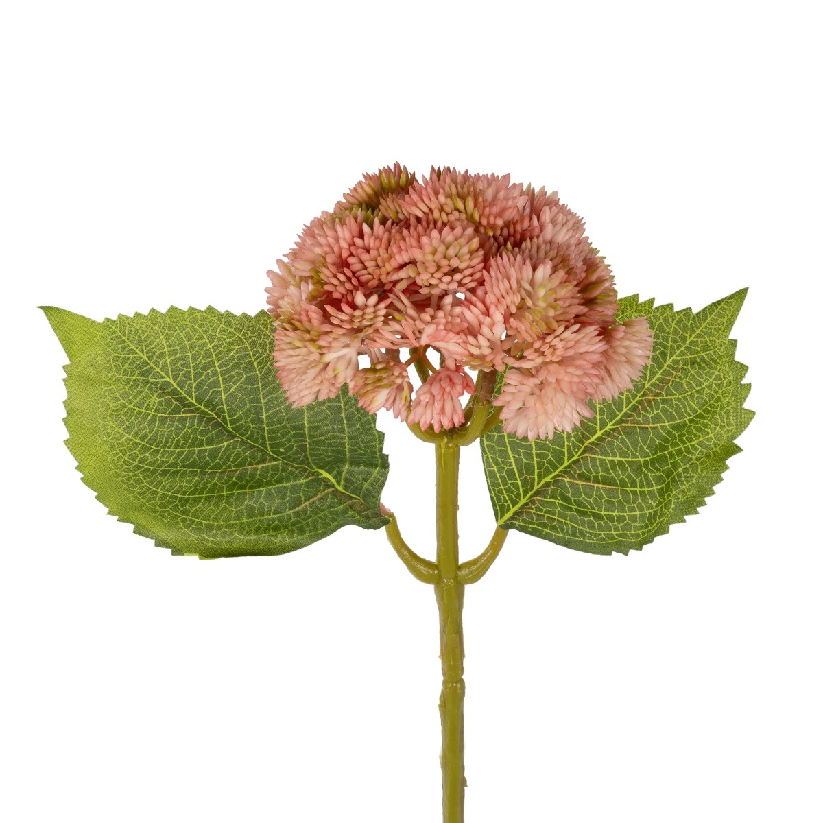 GloboStar® Artificial Garden PINK SEDUM BRANCH 21337 Τεχνητό Διακοσμητικό Κλαδί Ροζ Σέδο Y38cm - Image 2