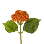 GloboStar® Artificial Garden ORANGE SEDUM BRANCH 21338 Τεχνητό Διακοσμητικό Κλαδί Πορτοκαλί Σέδο Y38cm - Image 2