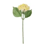 GloboStar® Artificial Garden WHITE SEDUM BRANCH 21339 Τεχνητό Διακοσμητικό Κλαδί Λευκό Σέδο Y38cm