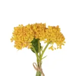 GloboStar® Artificial Garden YELLOW HYACINTH BOUQUET 21352 Τεχνητό Διακοσμητικό Μπουκέτο Κίτρινος Υάκυνθος Y30cm - Image 2