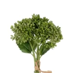 GloboStar® Artificial Garden GREEN HYACINTH BOUQUET 21354 Τεχνητό Διακοσμητικό Μπουκέτο Πράσινος Υάκυνθος Y30cm - Image 2