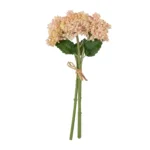 GloboStar® Artificial Garden SALMON PINK HYACINTH BOUQUET 21355 Τεχνητό Διακοσμητικό Μπουκέτο Ροζ Υάκυνθος Y30cm