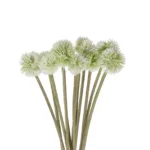 GloboStar® Artificial Garden WHITE DANDELION BOUQET 21358 Τεχνητό Διακοσμητικό Ταραξάκο Μπουκέτο Y54cm - Image 2
