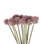 GloboStar® Artificial Garden PURPLE DANDELION BOUQET 21360 Τεχνητό Διακοσμητικό Ταραξάκο Μπουκέτο Y54cm - Image 2
