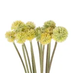 GloboStar® Artificial Garden PALE YELLOW DANDELION BOUQET 21363 Τεχνητό Διακοσμητικό Ταραξάκο Μπουκέτο Y54cm - Image 2