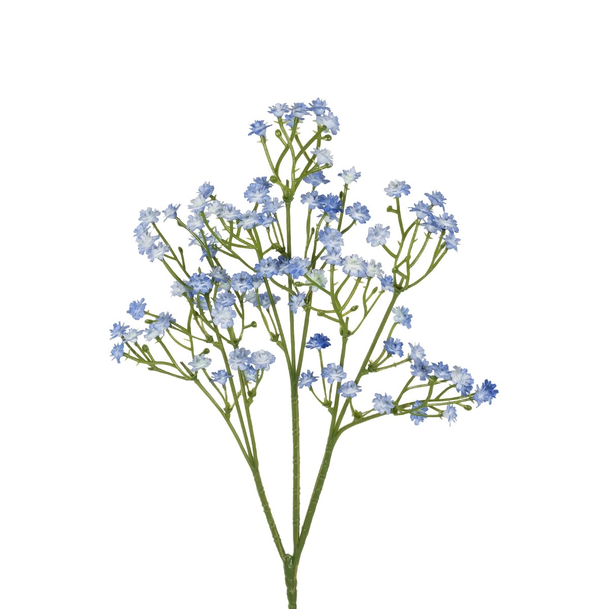 GloboStar® Artificial Garden BLUE BRANCH BABY BREATH 21296 Τεχνητό Διακοσμητικό Κλαδί Μπλέ Γυψοφίλης Y53cm - Image 2