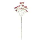 GloboStar® Artificial Garden PALE PINK BRANCH BABY BREATH 21369 Τεχνητό Διακοσμητικό Κλαδί Ροζ Γυψοφίλης Y61cm