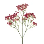 GloboStar® Artificial Garden PALE PINK BRANCH BABY BREATH 21369 Τεχνητό Διακοσμητικό Κλαδί Ροζ Γυψοφίλης Y61cm - Image 2
