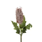 GloboStar® Artificial Garden PURPLE STUPA FRUIT BRANCH 21375 Τεχνητό Διακοσμητικό Κλαδί Στίπα  Y69cm - Image 2