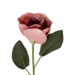 GloboStar® Artificial Garden PINK MAGNOLIA 21426 Τεχνητό Διακοσμητικό Κλαδί Ροζ Μανόλια Μ16 x Π10 x Υ82cm - Image 2