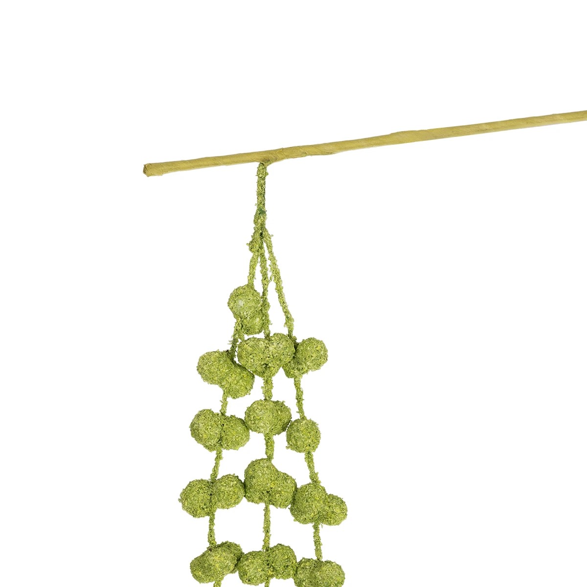 GloboStar® Artificial Garden GREEN AMARANTHUS FRUIT BRANCH 21453Τεχνητό Διακοσμητικό Κλαδί Πράσινος Αμάρανθος Y60cm - Image 2