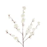 GloboStar® Artificial Garden WHITE GUAXIA FLOWER BRANCH 21456 Τεχνητό Διακοσμητικό Κλαδί Λευκή Γκουάβα Y100cm - Image 2
