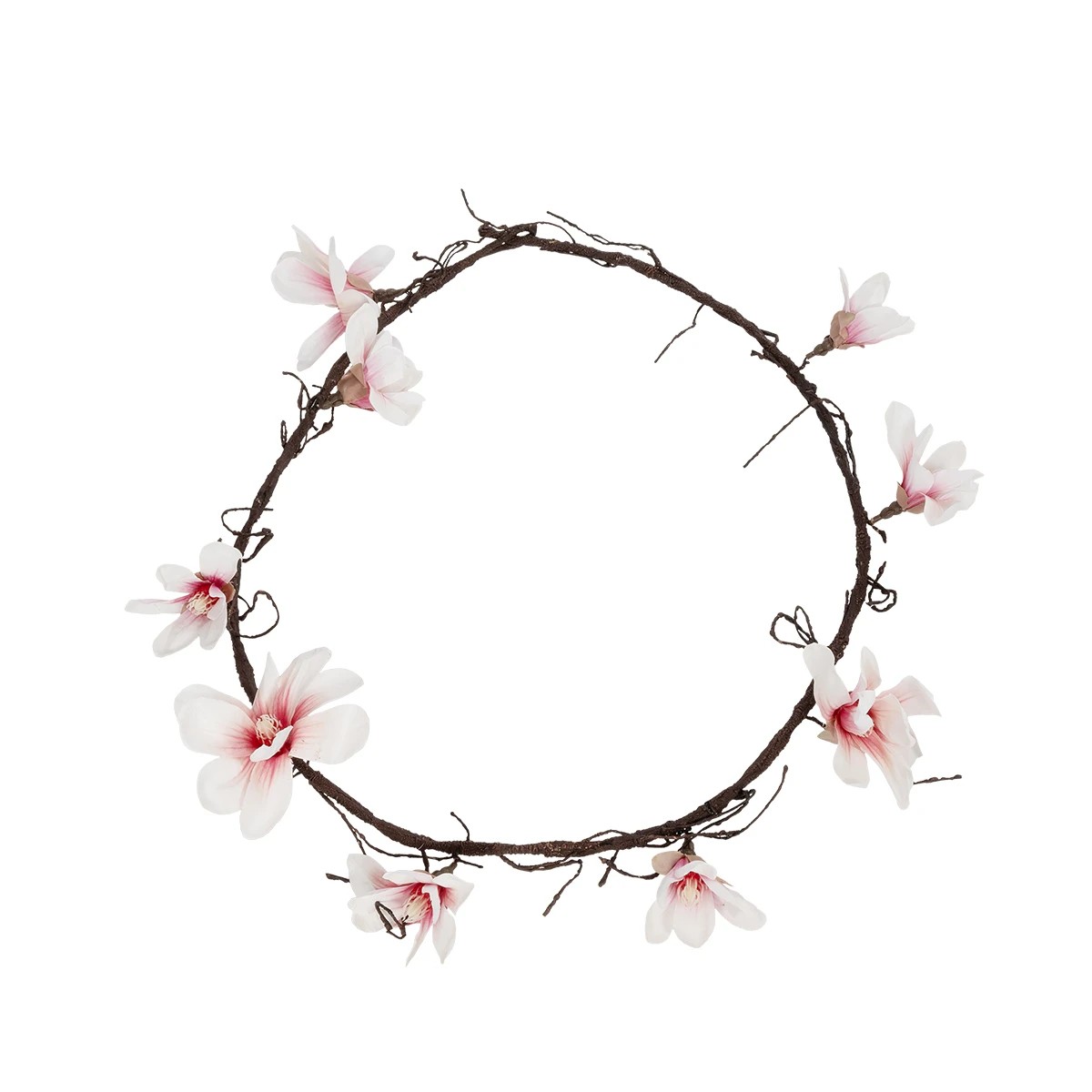 GloboStar® Artificial Garden MANGOLIA FLOWER VINE 21470 Τεχνητό Διακοσμητικό Κλαδί Μανόλιας Y185cm - Image 2