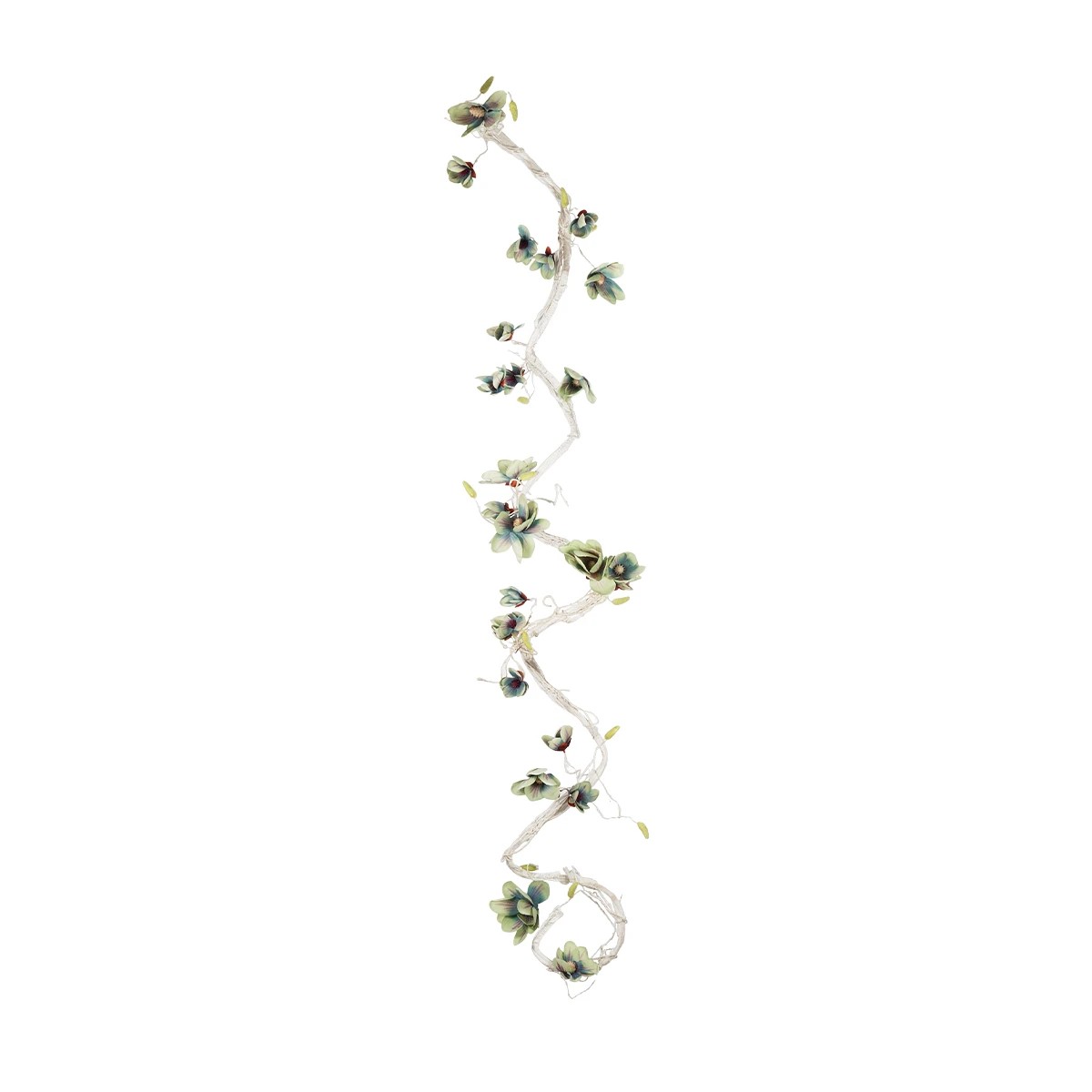 GloboStar® Artificial Garden MANGOLIA FLOWER VINE 21470 Τεχνητό Διακοσμητικό Κλαδί Μανόλιας Y300cm