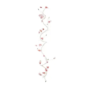 GloboStar® Artificial Garden MANGOLIA FLOWER VINE 21473 Τεχνητό Διακοσμητικό Κλαδί Μανόλιας  Y300cm