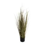 GloboStar® Artificial Garden ZEBRA GRASS 21482 Τεχνητό Διακοσμητικό Φυτό Ζέμπρα  Υ85cm