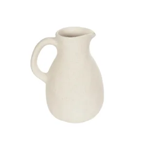 GloboStar® Artificial Garden ARMENOVILLE 215063 Διακοσμητικό Κεραμικό Βάζo Μπέζ Φ18 x Υ33 cm