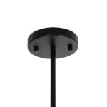 GLOBOSTAR® NOAH 999-0184 Μοντέρνο Κρεμαστό Φωτιστικό Οροφής με Ντουί 1 x E27 AC 220-240V IP20 - Γκρι & Μπεζ - Μ16 x Π16 x Υ30cm - Image 7