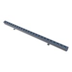 GLOBOSTAR® WASHERMARGO 90153 Μπάρα Φωτισμού Wall Washer LED 24W 2880lm 30° DC 24V Αδιάβροχο IP66 Ψυχρό Λευκό 6000K Dimmable - Bridgelux SMD Chip - Γκρι Ανθρακί - Μ100 x Π8.5 x Υ4cm - 3 Χρόνια Εγγύηση