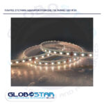 GloboStar® 70906 Αδιάβροχο IP68 Κανάλι Σιλικόνης 14mm για Ταινίες LED 12mm