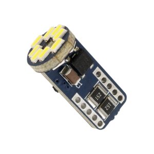 GloboStar® T10 W5W 81104 Λάμπα Αυτοκίνητου  3rd Generation Can-Bus Extreme Truck Series LED 12 SMD 3014 3.2W 480lm 360° DC 12-24V IP20 Ψυχρό Λευκό 6000K