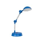 GloboStar® 202-0063 Μοντέρνο Επιτραπέζιο Φωτιστικό LED 6W 540lm 120° AC220-240V IP20 Ψυχρό Λευκό 6000K Μπλε Πλαστικό - Μ20 x Π14.5 xΥ33cm  - 2 Χρόνια Εγγύηση