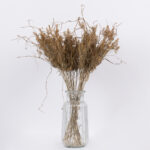 GloboStar® FERNGRASS 36556 Αποξηραμένο Φυτό Φτερόχορτο - Μπουκέτο Διακοσμητικών Κλαδιών Μπεζ Υ60cm - Image 2