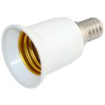 Πλαστικός Αντάπτορας από E14 σε E27 GloboStar 78974 - Image 2