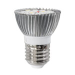 GloboStar® 79691 Σποτ LED E27 MR16 28W 300lm 120° AC 220-240V IP20 Grow Light Full Spectrum - LED Σποτ Ανάπτυξης Φυτών για Κάλυψη Επιφάνειας 0.6m x 0.6m Πλήρους Φάσματος Φ5 x Υ6cm - Μωβ, Μπλε & Κόκκινο - 2 Χρόνια Εγγύηση