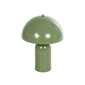 GloboStar® GASCO 204-0147 Μοντέρνο Eπιτραπέζιο Φωτιστικό Μονόφωτο 1 x E27 IP20 Πράσινο Μέταλλο - Μ25 x Π25 x Υ35cm