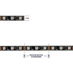 GloboStar® 90589 Digital Pixel Addressable Strip 3 PIN - Ψηφιακή Ταινία LED SMD 5050 14.4W/m 60LED/m 20PIXEL/m SPI/TTL Protocol IC WS2811/UCS16703 1152lm/m 120° DC 12V IP20 RGB - Λευκό Σώμα - Μ5000 x Π10 x Υ2mm - Συσκευασία 5 Μέτρων - 5 Χρόνια Εγγύηση - Image 6