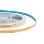 GLOBOSTAR® BEE 70361 Ταινία LED 8W/m 720lm/m 120° DC 24V IP20 320 x COB Chip/m Θερμό Λευκό 2700K Dimmable - Μ500 x Π0.8 x Υ0.2cm - Ρολό 5 Μέτρων - 5 Χρόνια Εγγύηση