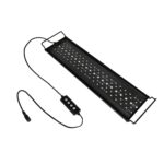 GLOBOSTAR® AQUARIUS 79679 Φωτιστικό Ενυδρείου με Ενσωματωμένο Χειριστήριο LED 16W 800lm 120° AC 220-240V Αδιάβροχο IP44 Πολύχρωμο RGBW Dimmable - Sanan SMD Chip - Μαύρο - Μ45 x Π11 x Υ3cm - 2 Χρόνια Εγγύηση