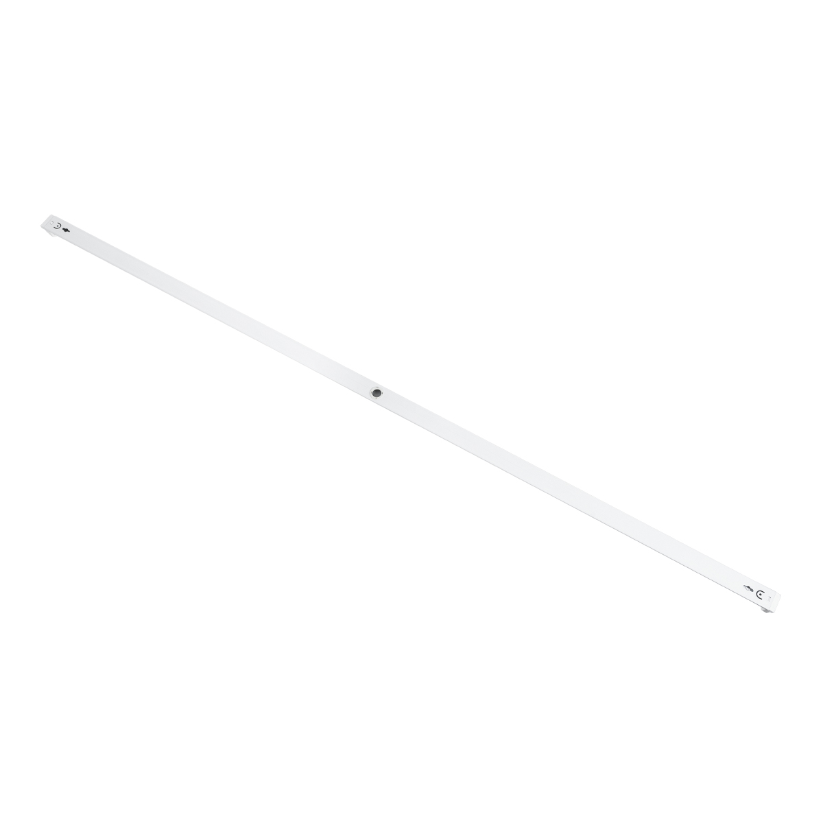 GloboStar® TUBATO 60150 Μεταλλικό Σκαφάκι για 1 x Λάμπα 150CM T8 G13 LED AC 220-240V IP20 Μ150 x Π3.4 x Υ4.3cm - 5 Χρόνια Εγγύηση - Image 2