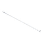 GloboStar® TUBATO 60154 Μεταλλικό Σκαφάκι για 2 x Λάμπες 150CM T8 G13 LED AC 220-240V IP20 Μ150 x Π7.2 x Υ4cm - 5 Χρόνια Εγγύηση