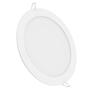 GloboStar® 60190 Χωνευτό LED Panel Φ22cm 20W 2060lm 120° AC 220-240V IP20 Φ22.2 x Υ1.9cm Θερμό Λευκό 2700K - 3 Years Warranty