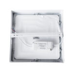 GloboStar® 60205 Εξωτερικό LED Panel 22x22cm 20W 2060lm 120° AC 220-240V IP20 Μ22 x Π22 x Υ3cm Θερμό Λευκό 2700K - 3 Χρόνια Εγγύηση - Image 5