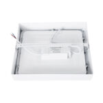 GloboStar® 60205 Εξωτερικό LED Panel 22x22cm 20W 2060lm 120° AC 220-240V IP20 Μ22 x Π22 x Υ3cm Θερμό Λευκό 2700K - 3 Χρόνια Εγγύηση - Image 6