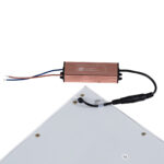 GloboStar® 60209 Χωνευτό LED Panel Milky Super Slim 60x60cm 48W 4800lm 120° CRI≥80Ra UGR<19 AC 220-240V IP20 Μ60 x Π60 x Υ1.5cm - Ψυχρό Λευκό 6000K - TÜV Certified Driver - 5 Years Warranty - Image 9