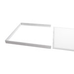 GloboStar® 60220 Πλαίσιο Στήριξης PVC Επιτοίχιας Τοποθέτησης για LED Panel 60x60cm - Λευκό - Image 4