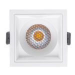 GloboStar® PLUTO-M 60272 Χωνευτό LED Spot Downlight TrimLess Μ8.4xΠ8.4cm 10W 1300lm 38° AC 220-240V IP20 Μ8.4 x Π8.4 x Υ5.9cm - Τετράγωνο - Λευκό & Anti-Glare HoneyComb - Φυσικό Λευκό 4500K - Bridgelux COB - 5 Years Warranty - Image 5