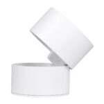 GloboStar® OMEGA-S 60298 Επιφανειακό LED Spot Downlight Φ10cm 12W 1560lm 36° AC 220-240V IP20 Φ10 x Υ10.5cm - Στρόγγυλο - Λευκό - Φυσικό Λευκό 4500K - Bridgelux COB - 5 Years Warranty - Image 5