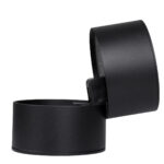 GloboStar® OMEGA-S 60301 Επιφανειακό LED Spot Downlight Φ10cm 12W 1500lm 36° AC 220-240V IP20 Φ10 x Υ10.5cm - Στρόγγυλο - Μαύρο - Θερμό Λευκό 2700K - Bridgelux COB - 5 Years Warranty - Image 6