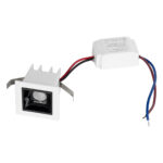 GloboStar® LUMINAR SUPERIOR 60314 Χωνευτό LED Spot Downlight TrimLess 2W 280lm 36° AC 220-240V IP20 Μ4.3 x Π4.3 x Υ4.5cm - Λευκό με Μαύρο Κάτοπτρο - Φυσικό Λευκό 4500K - Bridgelux High Lumen Chip Gen2 - TÜV Certified Driver - 5 Years Warranty - Image 7