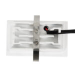 GloboStar® LUMINAR SUPERIOR 60317 Χωνευτό LED Spot Downlight TrimLess 4W 540lm 36° AC 220-240V IP20 Μ7.5 x Π4.3 x Υ4.5cm - Λευκό με Μαύρο Κάτοπτρο - Θερμό Λευκό 2700K - Bridgelux High Lumen Chip Gen2 - TÜV Certified Driver - 5 Years Warranty - Image 4