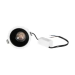 GLOBOSTAR® DUSTY 60341 Χωνευτό Downlight Σποτ LED 12W 1320lm 45° AC 220-240V Αδιάβροχο IP65 Θερμό Λευκό 2700K - Bridgelux COB Chip & TÜV SÜD Driver - Λευκό & Μαύρο Ματ - Μ8 x Π8 x Υ7.5cm / Q7.5cm - 5 Χρόνια Εγγύηση - Image 5