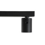 GloboStar® LEONARDO 60348 Μοντέρνο Φωτιστικό Οροφής Ράγα με Κινούμενα Σποτ LED Spot Downlight 30W 3600lm 60° AC 220-240V IP20 Μ52 x Π7 x Υ11.8cm - Μαύρο - Φυσικό Λευκό 4500K - Bridgelux COB - 5 Years Warranty - Image 5