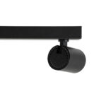 GloboStar® LEONARDO 60348 Μοντέρνο Φωτιστικό Οροφής Ράγα με Κινούμενα Σποτ LED Spot Downlight 30W 3600lm 60° AC 220-240V IP20 Μ52 x Π7 x Υ11.8cm - Μαύρο - Φυσικό Λευκό 4500K - Bridgelux COB - 5 Years Warranty - Image 6